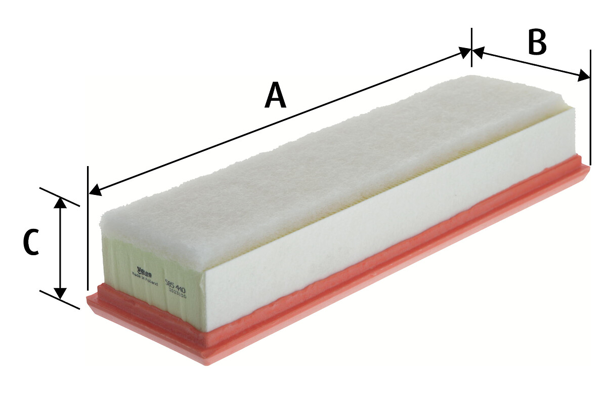 Filtro aria - 585440 VALEO